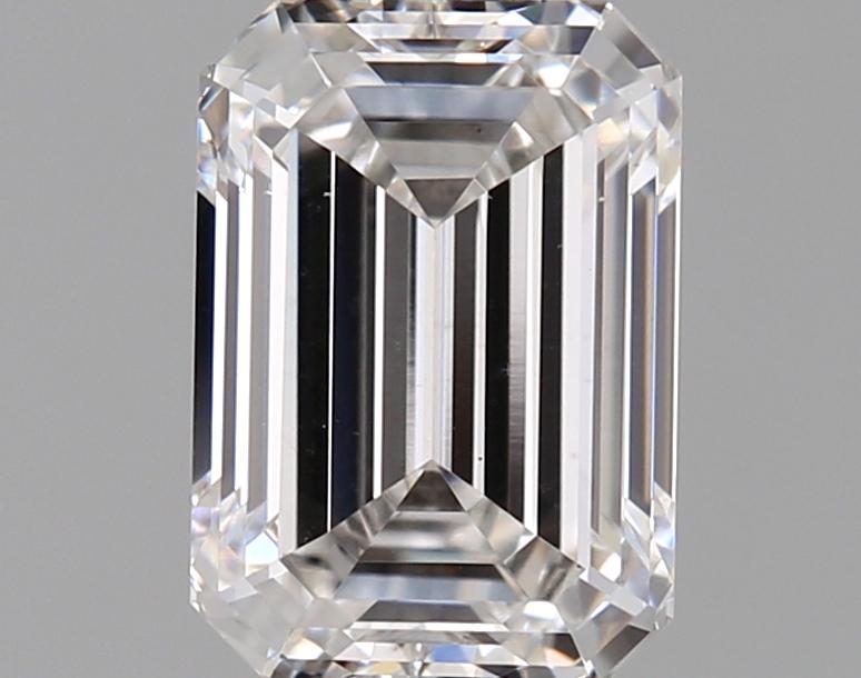 1.32 Carat Emerald Shaped Ideal Cut VS2 IGI Certified Lab Grown Diamond