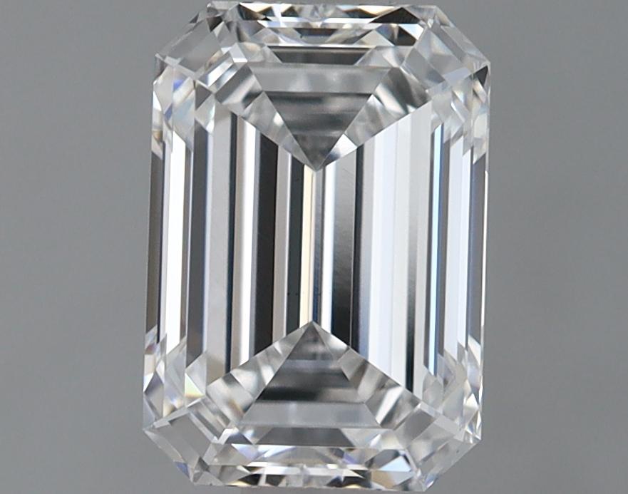 1.29 Carat Emerald Shaped Ideal Cut VS1 IGI Certified Lab Grown Diamond