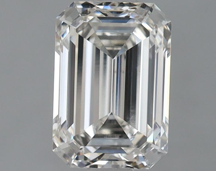 1.39 Carat Emerald Shaped Ideal Cut VS1 IGI Certified Lab Grown Diamond