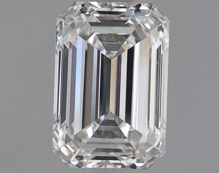 1.31 Carat Emerald Shaped Ideal Cut VS1 IGI Certified Lab Grown Diamond