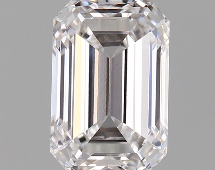 1.32 Carat Emerald Shaped Ideal Cut VVS2 IGI Certified Lab Grown Diamond