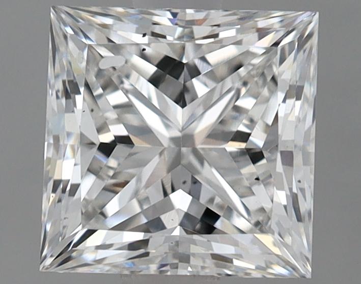 1.49 Carat Princess Shaped Ideal Cut VS2 IGI Certified Lab Grown Diamond