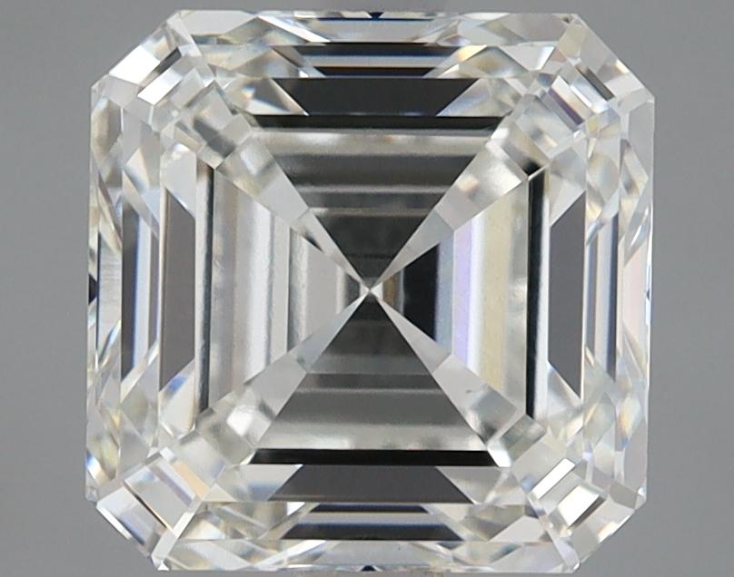 3.67 Carat Asscher Shaped Excellent Cut VS1 IGI Certified Lab Grown Diamond