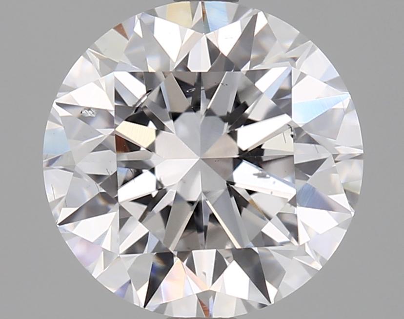 2.53 Carat Round Shaped Excellent Cut SI1 IGI Certified Lab Grown Diamond