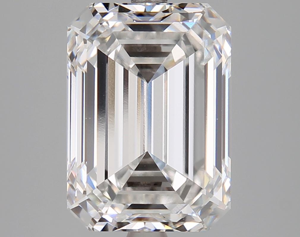 5.55 Carat Emerald Shaped Ideal Cut VVS2 IGI Certified Lab Grown Diamond