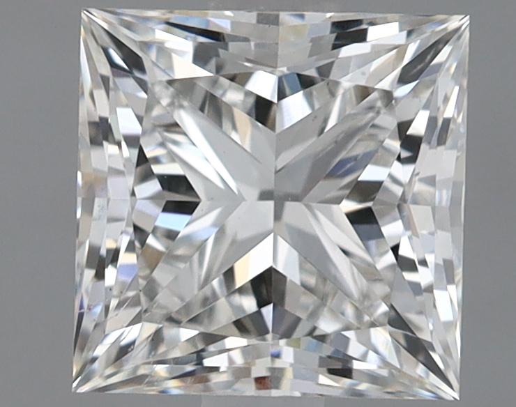 1.87 Carat Princess Shaped Ideal Cut VS2 IGI Certified Lab Grown Diamond