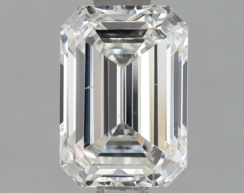 1.38 Carat Emerald Shaped Ideal Cut VS2 IGI Certified Lab Grown Diamond