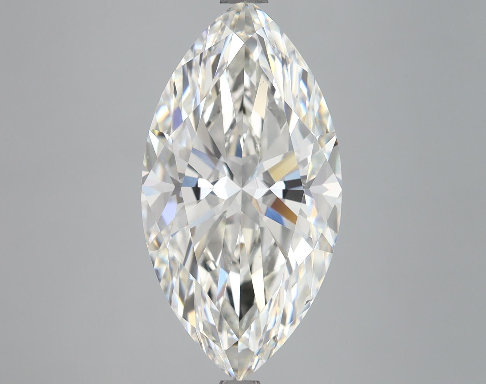 6.2 Carat Marquise Shaped Ideal Cut VS2 IGI Certified Lab Grown Diamond