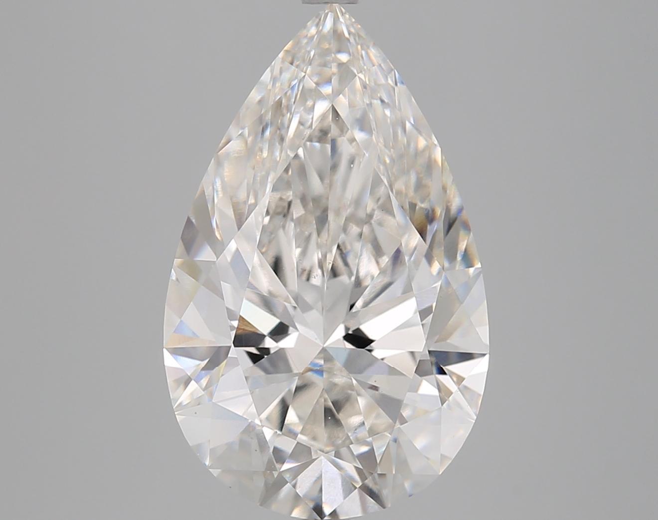 6.3 Carat Pear Shaped Ideal Cut VS1 IGI Certified Lab Grown Diamond