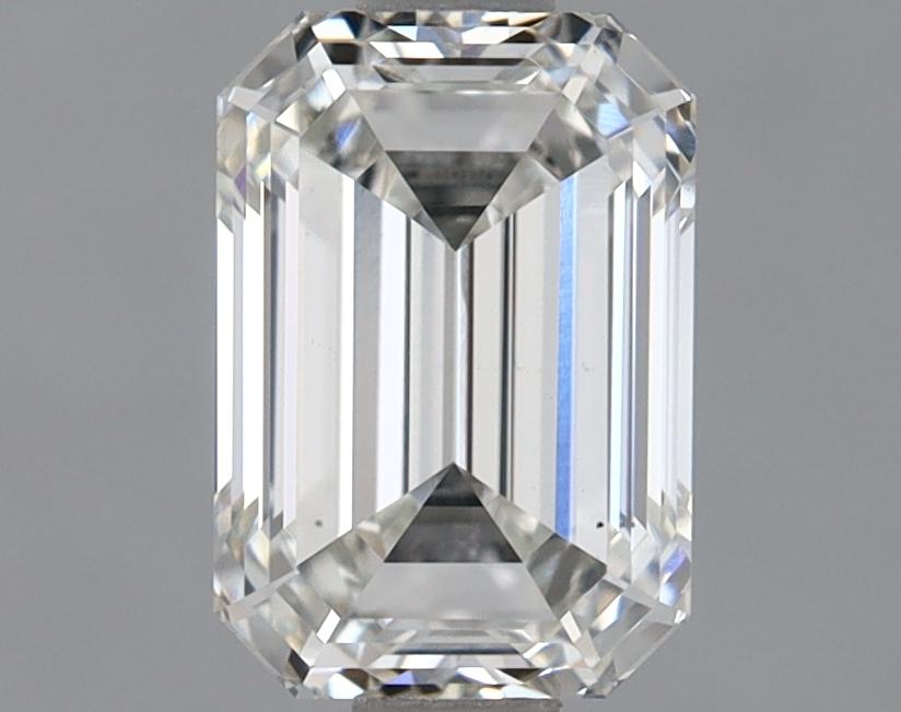 1.38 Carat Emerald Shaped Ideal Cut VS2 IGI Certified Lab Grown Diamond