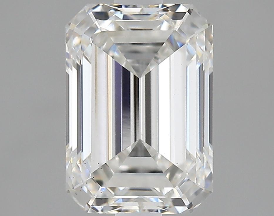 1.71 Carat Emerald Shaped Ideal Cut VS2 IGI Certified Lab Grown Diamond