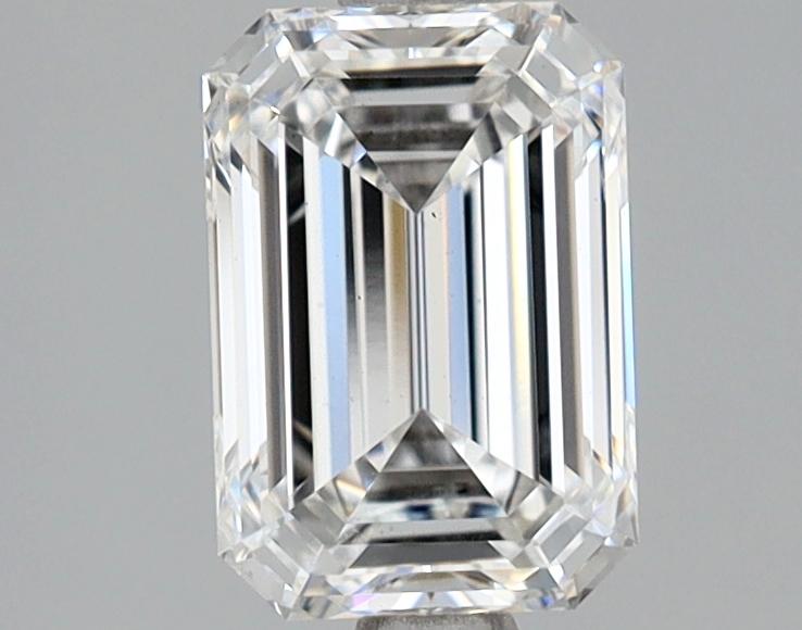 1.39 Carat Emerald Shaped Ideal Cut VS1 IGI Certified Lab Grown Diamond