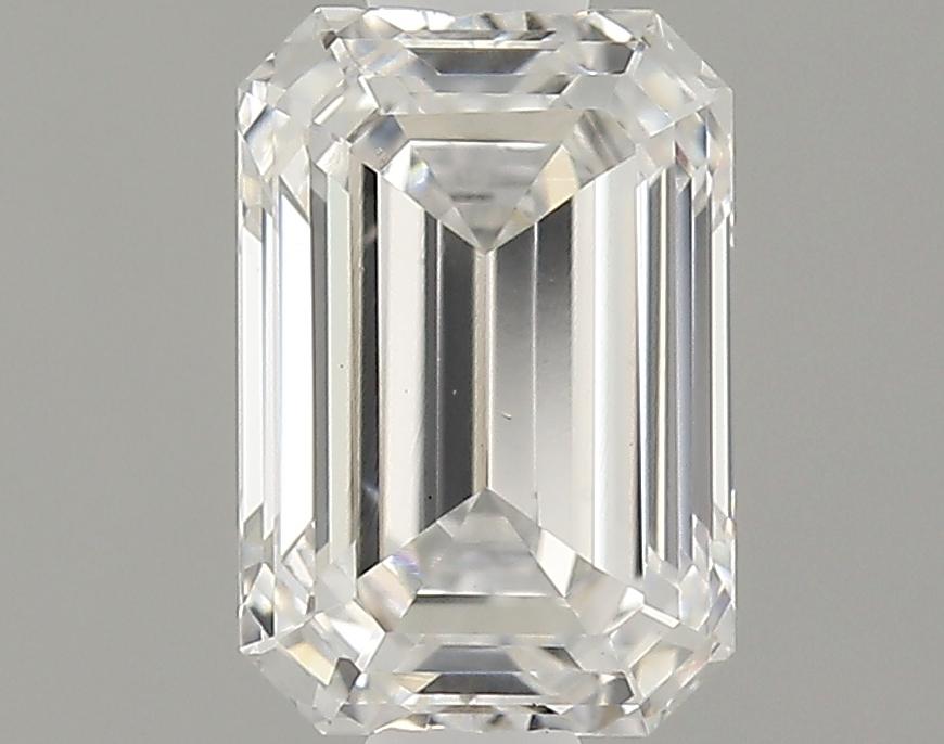 0.71 Carat Emerald Shaped Ideal Cut VS1 IGI Certified Lab Grown Diamond