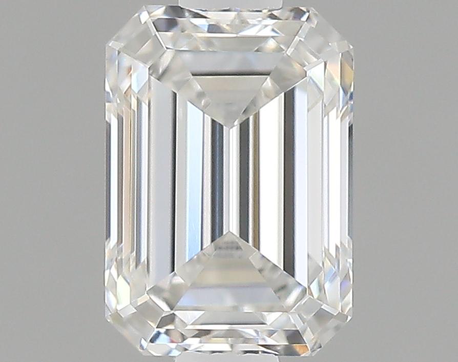 0.91 Carat Emerald Shaped Ideal Cut IF IGI Certified Lab Grown Diamond