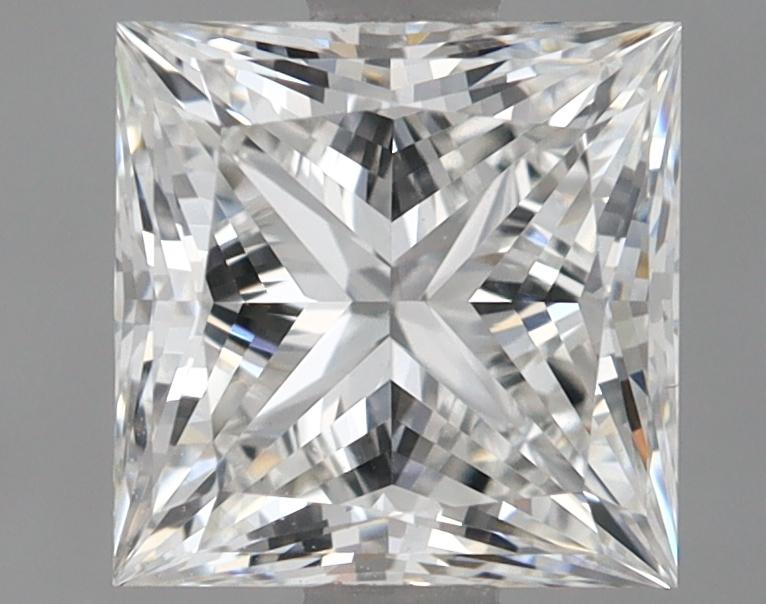1.72 Carat Princess Shaped Ideal Cut VS1 IGI Certified Lab Grown Diamond