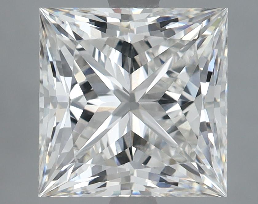 3.6 Carat Princess Shaped Ideal Cut VVS2 IGI Certified Lab Grown Diamond