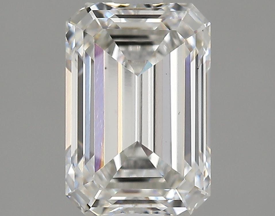 1.58 Carat Emerald Shaped Ideal Cut VS1 IGI Certified Lab Grown Diamond