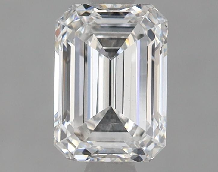 1.24 Carat Emerald Shaped Ideal Cut VS1 IGI Certified Lab Grown Diamond
