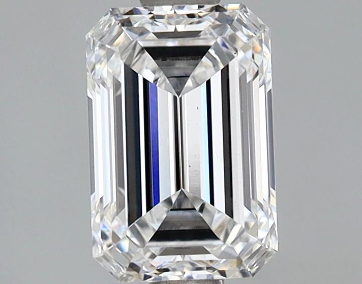 1.24 Carat Emerald Shaped Excellent Cut VS1 IGI Certified Lab Grown Diamond