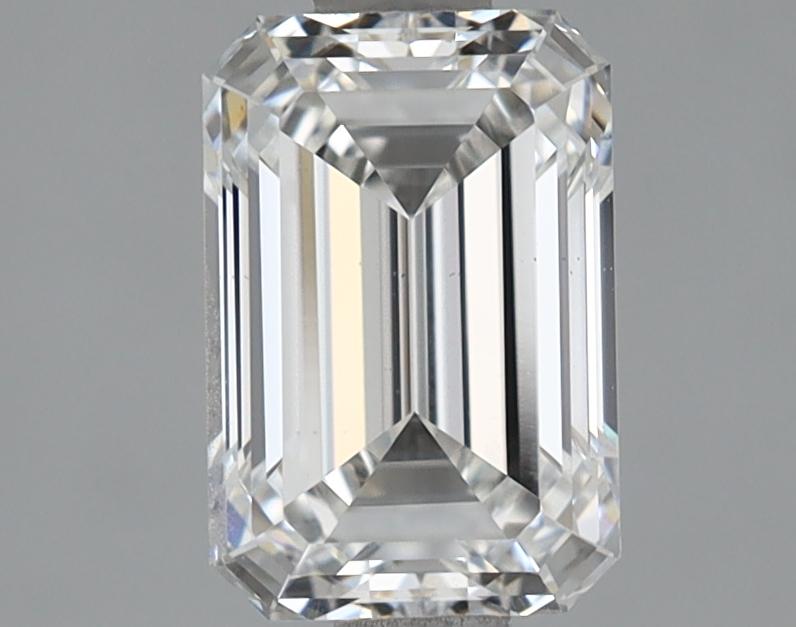 1.33 Carat Emerald Shaped Ideal Cut VS1 IGI Certified Lab Grown Diamond