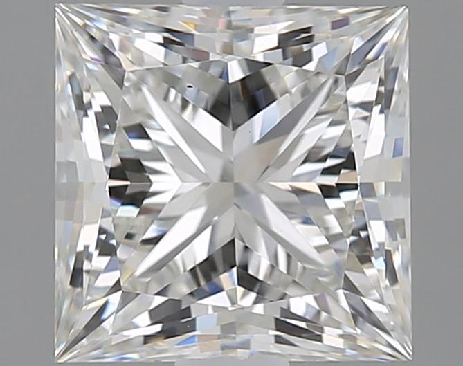 1.71 Carat Princess Shaped Ideal Cut VS1 IGI Certified Lab Grown Diamond