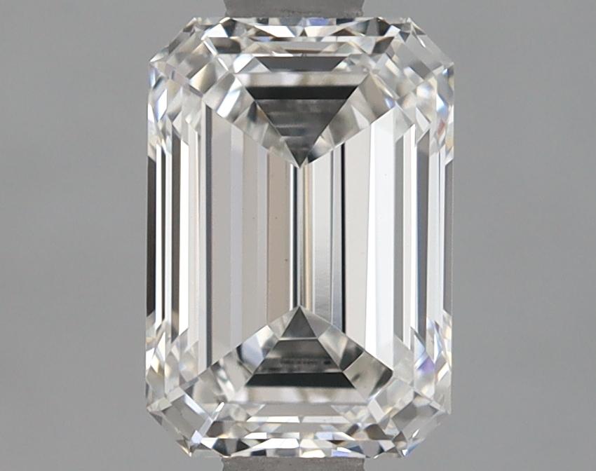 1.21 Carat Emerald Shaped Ideal Cut VVS2 IGI Certified Lab Grown Diamond