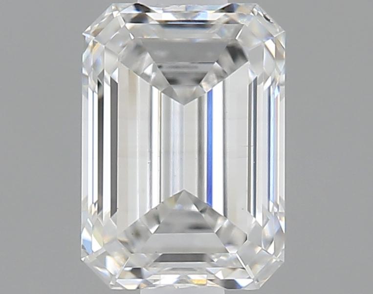 0.97 Carat Emerald Shaped Ideal Cut VS2 IGI Certified Lab Grown Diamond