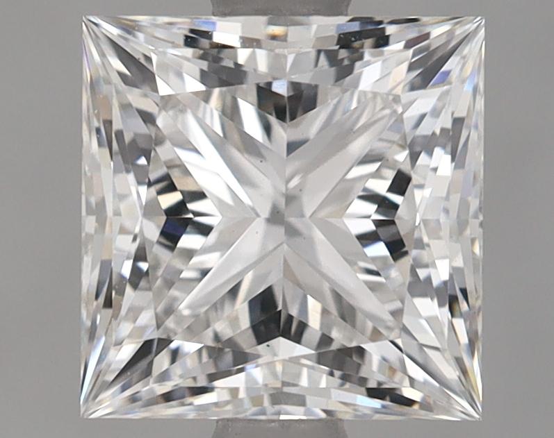 1.9 Carat Princess Shaped Ideal Cut VS1 IGI Certified Lab Grown Diamond