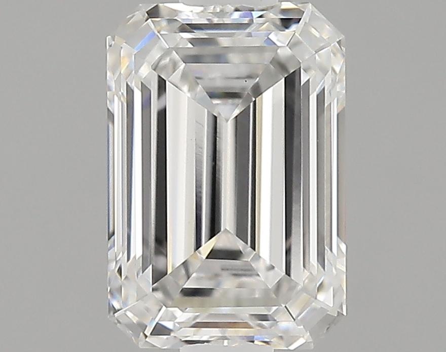 1.21 Carat Emerald Shaped Ideal Cut VVS2 IGI Certified Lab Grown Diamond