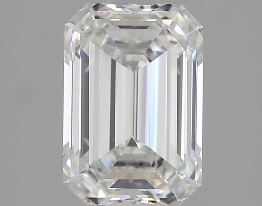1.34 Carat Emerald Shaped Ideal Cut VS1 IGI Certified Lab Grown Diamond