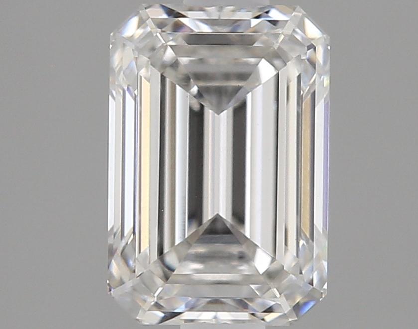 1.33 Carat Emerald Shaped Ideal Cut VVS2 IGI Certified Lab Grown Diamond