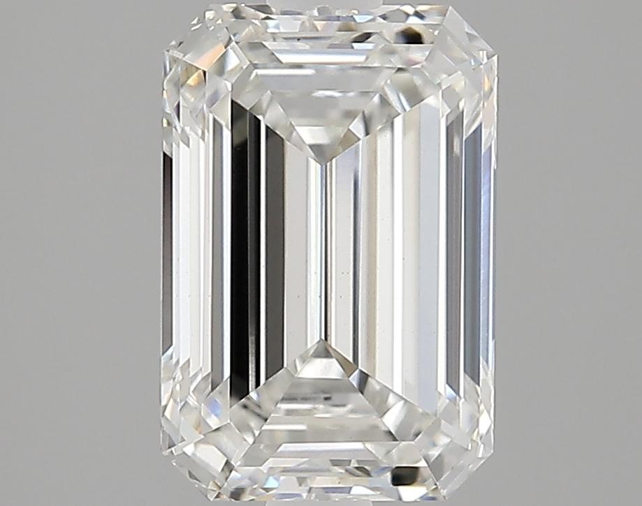 2.06 Carat Emerald Shaped Ideal Cut VVS2 IGI Certified Lab Grown Diamond