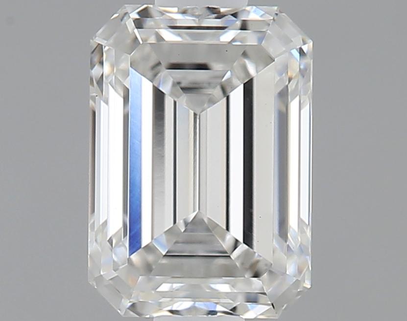 0.93 Carat Emerald Shaped Ideal Cut VVS2 IGI Certified Lab Grown Diamond