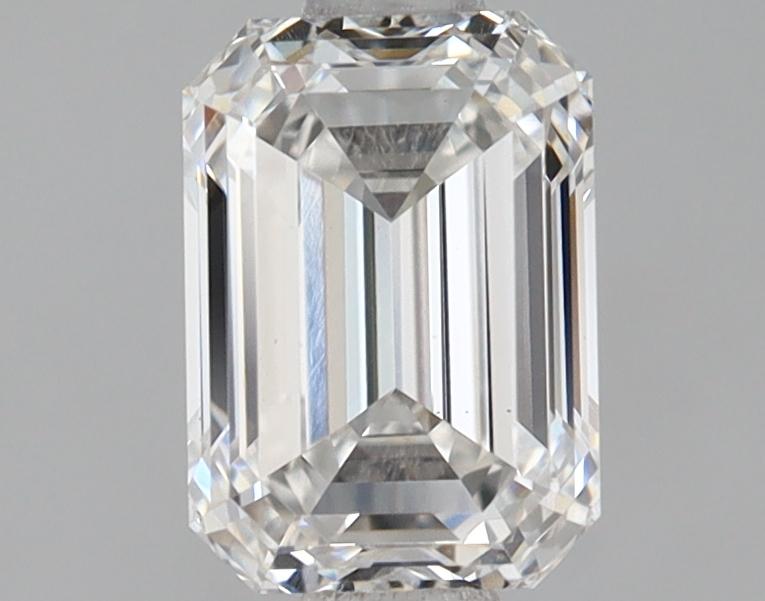 1.2 Carat Emerald Shaped Ideal Cut VVS2 IGI Certified Lab Grown Diamond