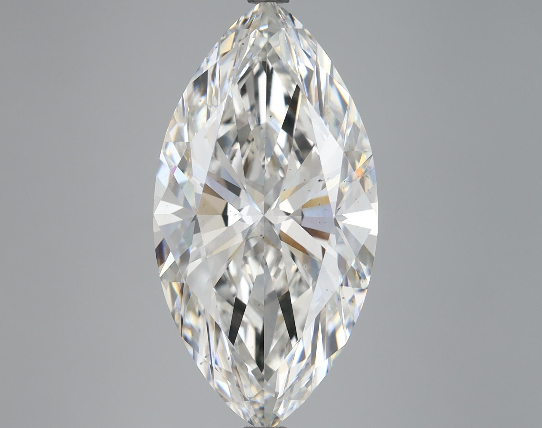 7.62 Carat Marquise Shaped Ideal Cut VS2 IGI Certified Lab Grown Diamond