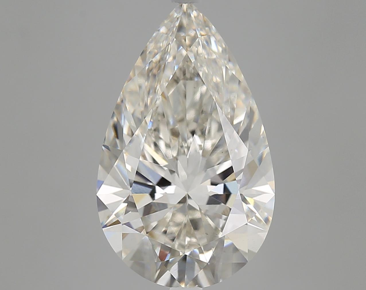 6.4 Carat Pear Shaped Ideal Cut VS1 IGI Certified Lab Grown Diamond