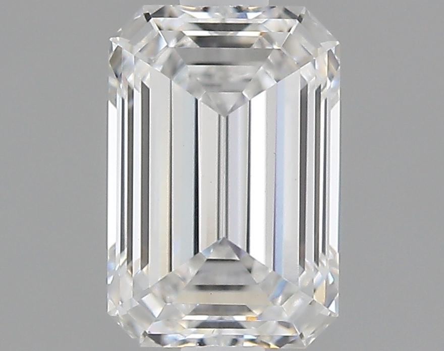 1.24 Carat Emerald Shaped Ideal Cut VS1 IGI Certified Lab Grown Diamond