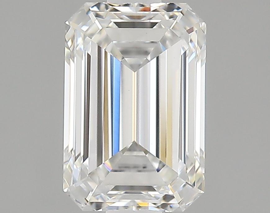 1.33 Carat Emerald Shaped Ideal Cut VS1 IGI Certified Lab Grown Diamond
