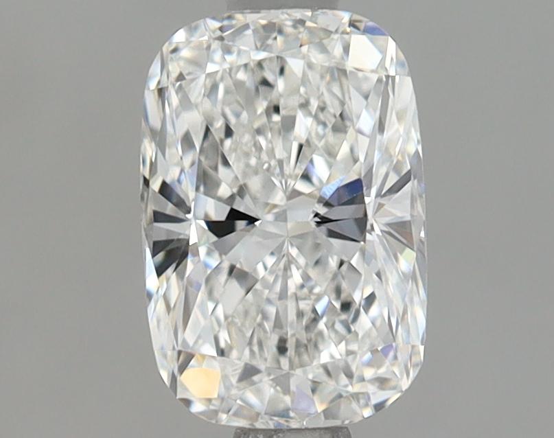 0.96 Carat Elongated Cushion Shaped Excellent Cut VVS2 IGI Certified Lab Grown Diamond