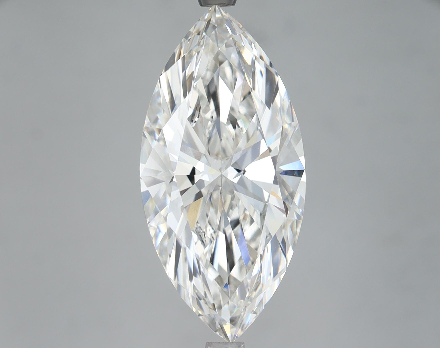 5.2 Carat Marquise Shaped Ideal Cut VVS1 IGI Certified Lab Grown Diamond