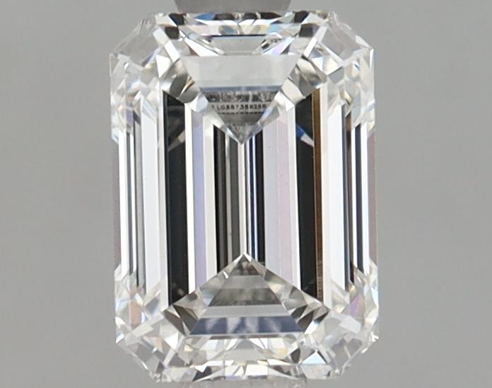 1.21 Carat Emerald Shaped Ideal Cut VVS2 IGI Certified Lab Grown Diamond