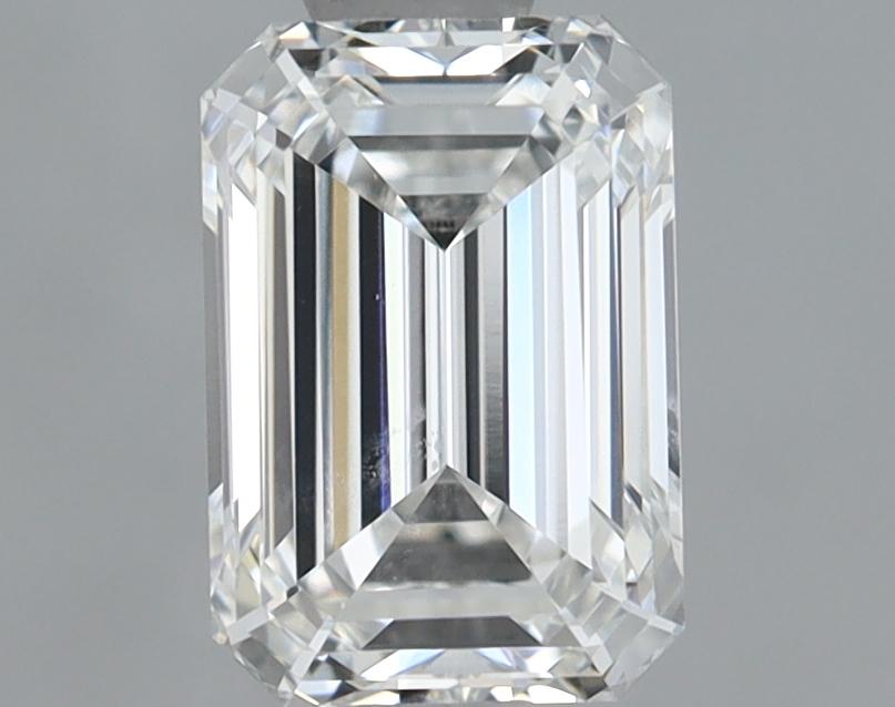 0.92 Carat Emerald Shaped Ideal Cut VVS1 IGI Certified Lab Grown Diamond