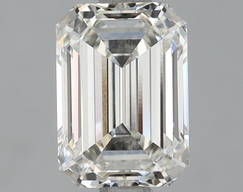 1.38 Carat Emerald Shaped Ideal Cut VVS2 IGI Certified Lab Grown Diamond