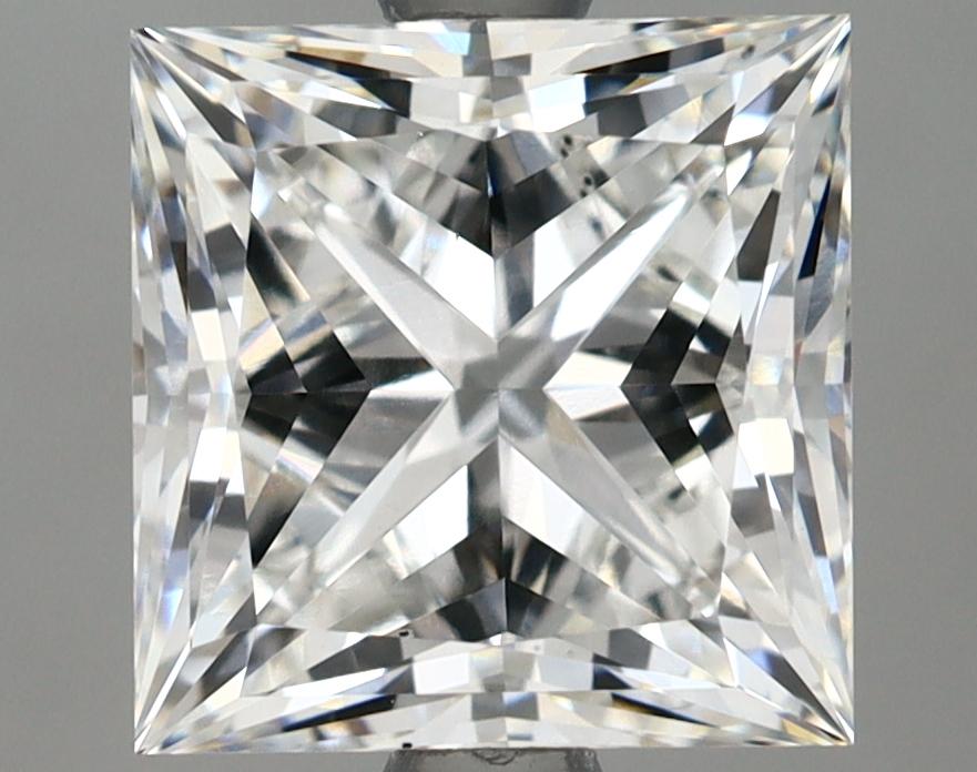 2.69 Carat Princess Shaped Ideal Cut VS2 IGI Certified Lab Grown Diamond