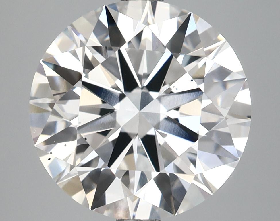 4.38 Carat Round Shaped Ideal Cut VS2 IGI Certified Lab Grown Diamond
