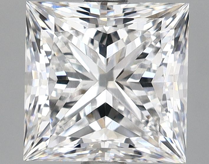 2.69 Carat Princess Shaped Ideal Cut VS1 IGI Certified Lab Grown Diamond