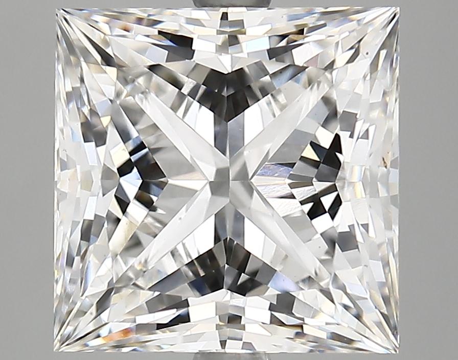 5.66 Carat Princess Shaped Ideal Cut VS1 IGI Certified Lab Grown Diamond