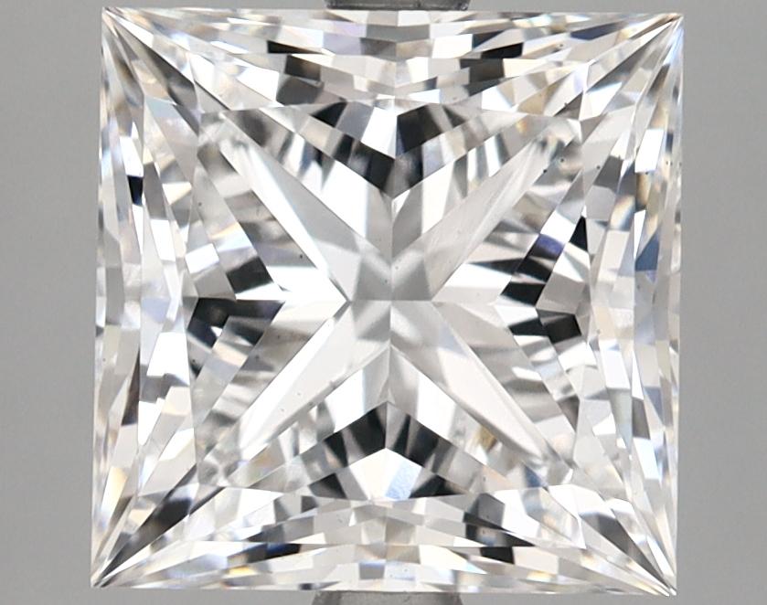 4.16 Carat Princess Shaped Ideal Cut VS2 IGI Certified Lab Grown Diamond