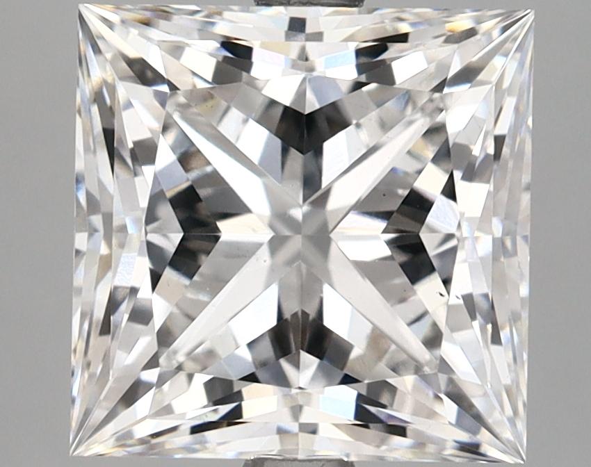 4.37 Carat Princess Shaped Ideal Cut VS1 IGI Certified Lab Grown Diamond
