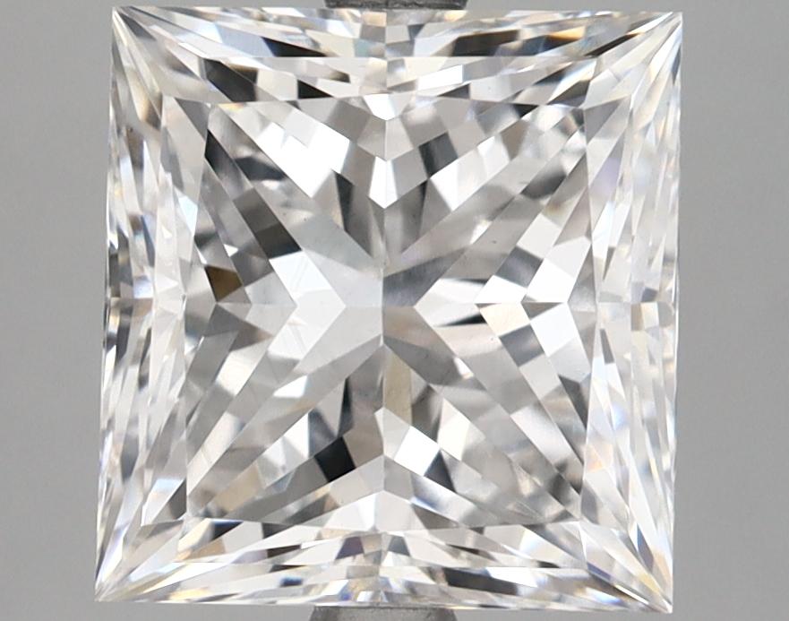 4.5 Carat Princess Shaped Excellent Cut VS2 IGI Certified Lab Grown Diamond